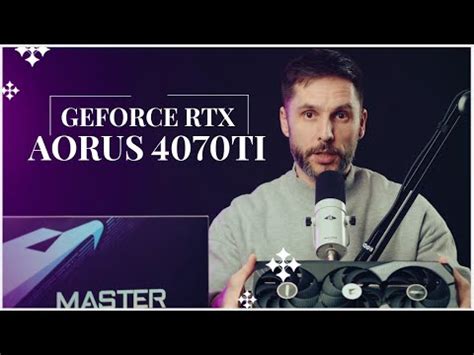GIGABYTE AORUS GeForce RTX 4070 Ti MASTER - prezentacja