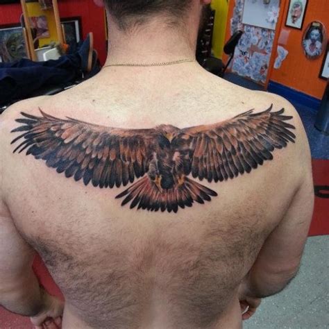 60 Impressive Eagle Tattoos On Back - Tattoo Designs – TattoosBag.com