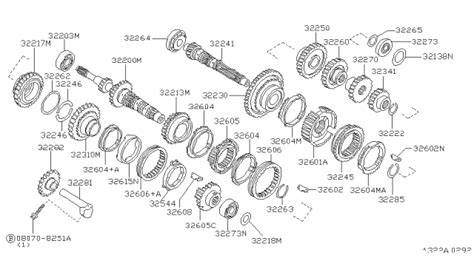 Transmission Gear - 1994 Nissan Altima