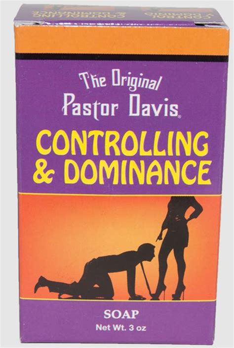 The Original Pastor Davis Soap - Controlling & Dominance - United States