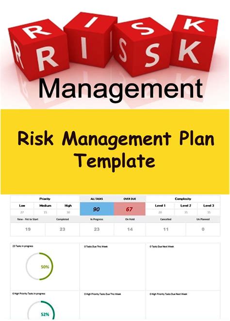 Best Risk Management Plan Template - Excel Format in 2021 | Risk ...