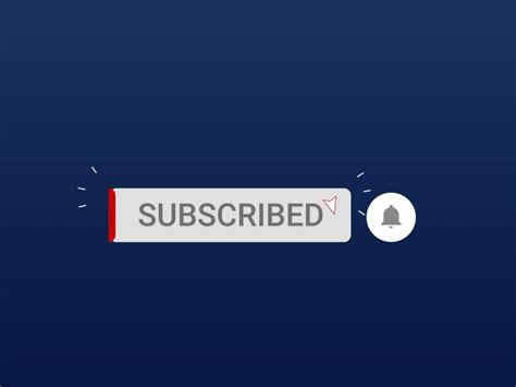 YouTube Subscribe Button and Notification Bell Animation by LetUsCreateSomething | Intro youtube ...