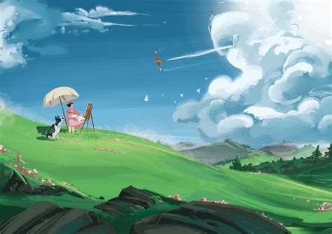 ArtStation Studio Ghibli Inspired Landscape 4th Ever, 50% OFF