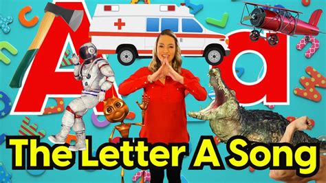 Letter A song for Kids | Alphabet song for children | Writing and ...