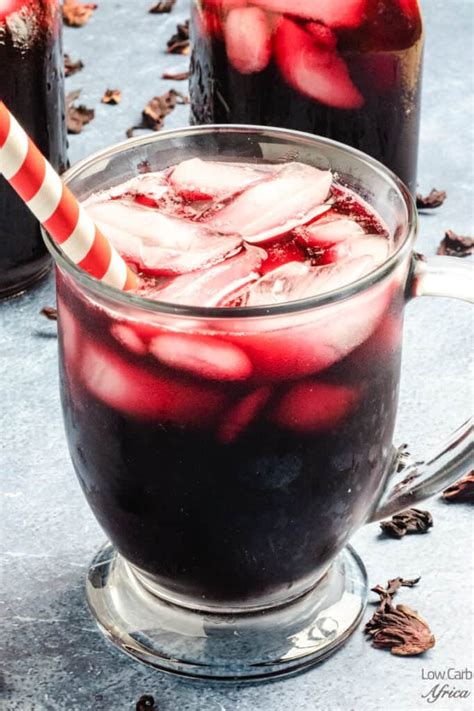 Sorrel Drink (Zobo Drink) - Low Carb Africa