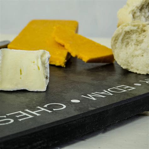 Personalised Slate Cheese Board By The Letteroom | notonthehighstreet.com