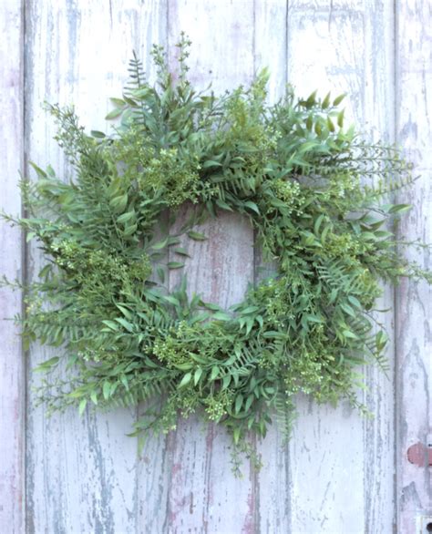 Mixed Greenery Wreath – Keleas
