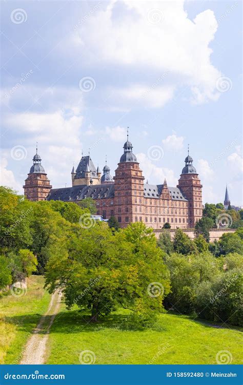 Famous City Castle in Aschaffenburg Stock Photo - Image of famous, sightseeing: 158592480