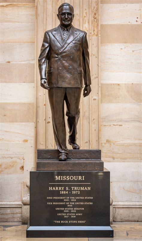 Harry S. Truman Statue, U.S. Capitol for Missouri | AOC