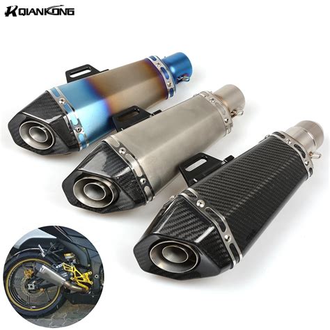 Motorbike 51mm AK exhaust muffler pipe db killer 36mm connector For SUZUKI RM RMZ RMX DR DRZ ...