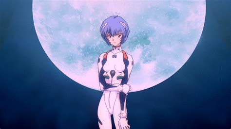 [1920x1080] Rei Ayanami Moon, Neon Genesis Evangelion. Edited by me ...