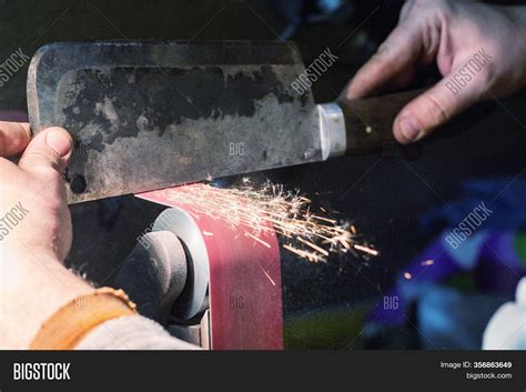 Blade Sharpening Image & Photo (Free Trial) | Bigstock