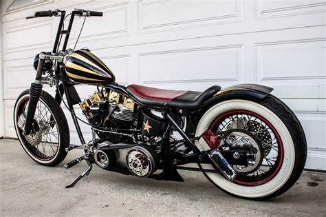 Harley Shovelhead Bobber Chopper Rat Rod Show Bike Triumph Panhead ...