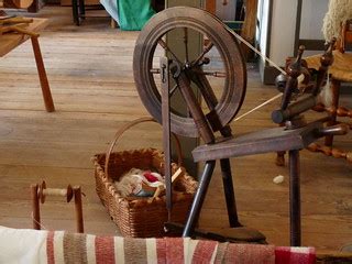 Small spinning wheel | Williamsburg, VA | Kate Newton | Flickr