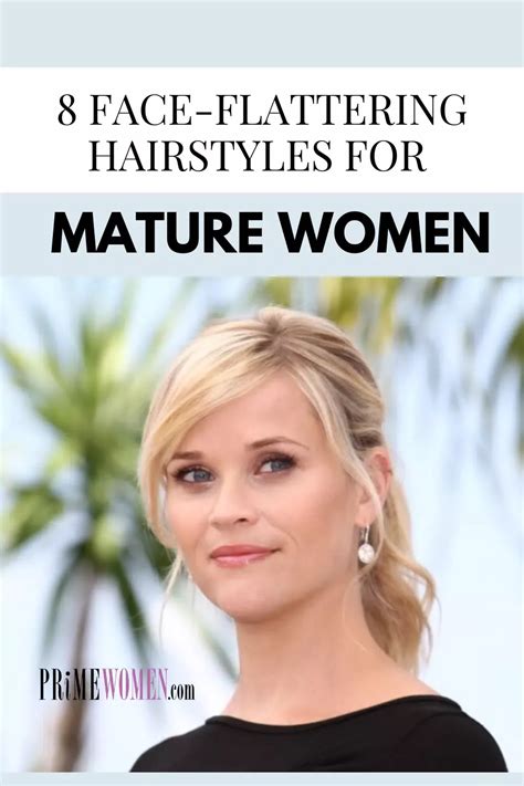 8 Round Face-Flattering Hairstyles for Mature Women 50 Year Old ...