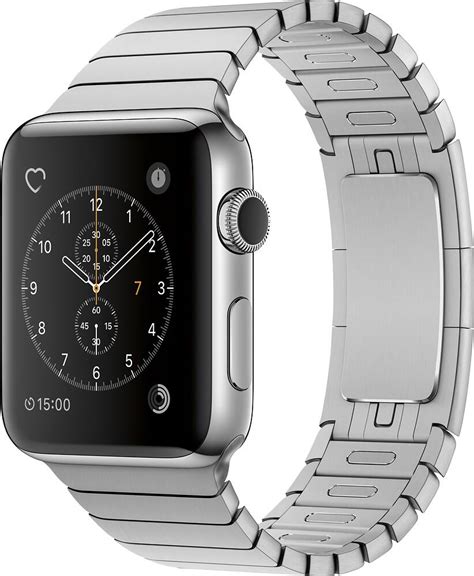 Best Buy: Apple Watch Series 2 42mm Stainless Steel Case Stainless ...