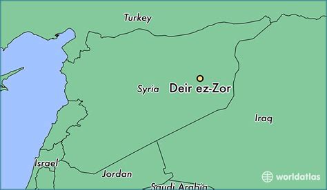 Where is Deir ez-Zor, Syria? / Deir ez-Zor, Deir ez-Zor Map ...