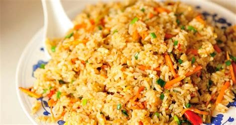 Vegetable Egg Fried Rice Recipe Chinese - Vegetarian Foody's