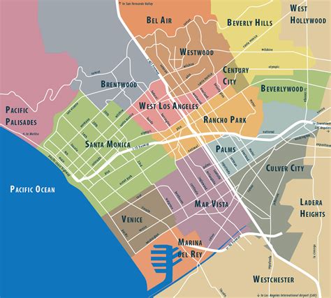 Map Of West Hollywood California - Printable Maps