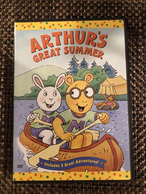 RARE PBS Kids Cartoon Show Arthur DVD: Arthur's Great Summer OOP - USA ...