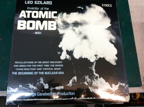 Leo Szilard – The Inventor Of The Atomic Bomb (1984, Gatefold, Vinyl ...