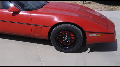 C4 Corvette Brake Upgrade To C5 / C6 Brakes "Part #2" - YouTube