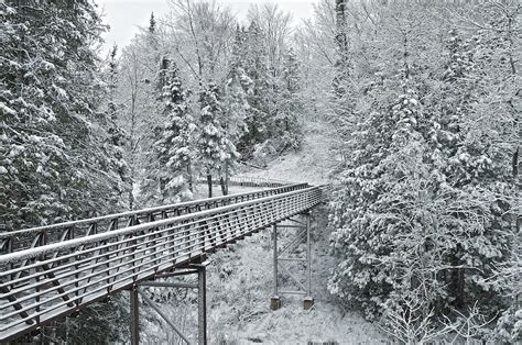 winter, sault ste. marie, ontario | bridge, hub trail, fort … | Flickr