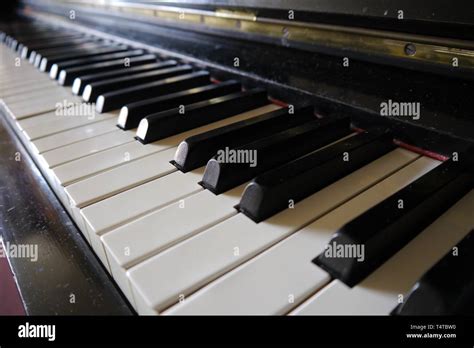 Closeup of a piano keyboard Stock Photo - Alamy