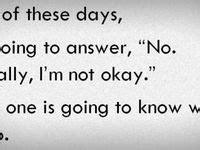 I’m not okay Quotes