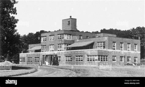 The New Britain Memorial Hospital. New Britain. 1950 Stock Photo - Alamy