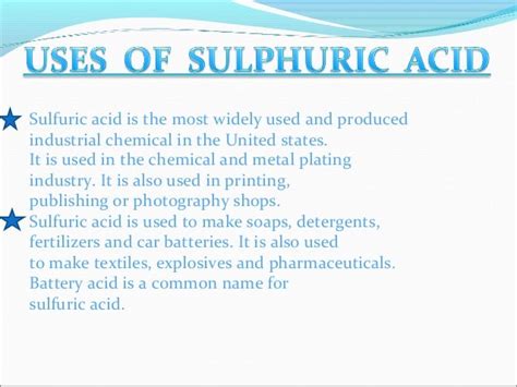 Sulphuric acid