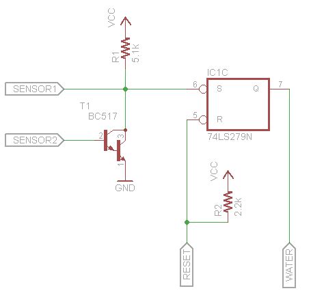 This and That » Blog Archive » Water Detection Circuit - What else would it be?