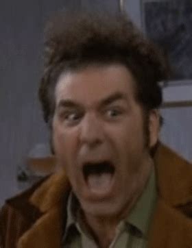 Excited Kramer – Reaction GIFs