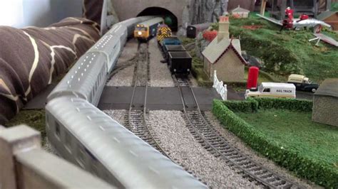 My new OO gauge model train layout Hornby Bachmann Lima - YouTube