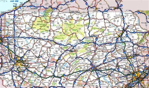 Pennsylvania road map - Ontheworldmap.com