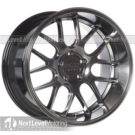 XXR Wheels: 530D 19x10.5 5x114.3 Chromium Black Rims et20