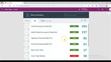 Powerapps Inventory Management Template