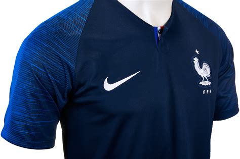 Arrière Reproduction poignée nike france authentic home jersey 2018 ...