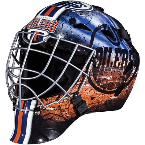 Franklin NHL Edmonton Oilers Mini Goalie Mask | eBay