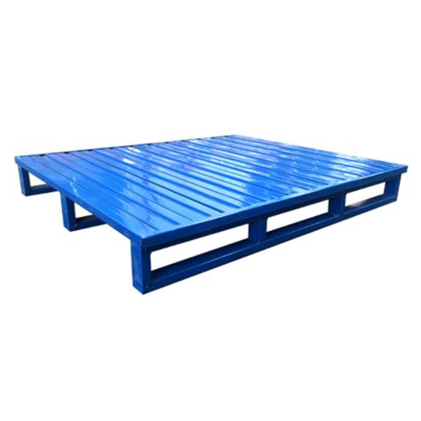 Iron Steel Stackable Pallet Racks Durable / Warehouse Metal Storage ...