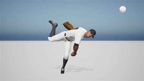 Baseball Pitcher Animated in Characters - UE Marketplace