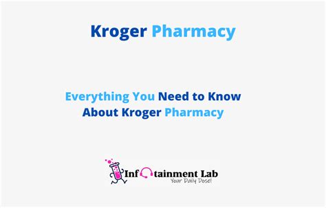 Everything You Need to Know About Kroger Pharmacy - Kroger MyTime Schedule