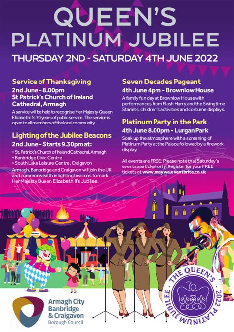 Council to host a weekend of Platinum Jubilee events - Armagh City ...