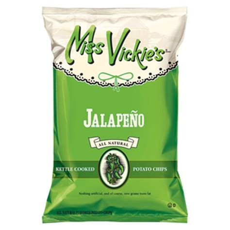 Miss Vickie's Jalapeno Kettle Potato Chips 1.3 oz Bags - Pack of 64 ...