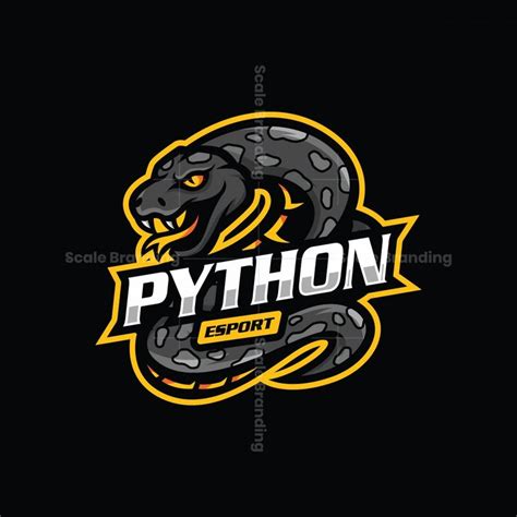 Python Esport Mascot Logo | ? logo, Mascot, Premade logo