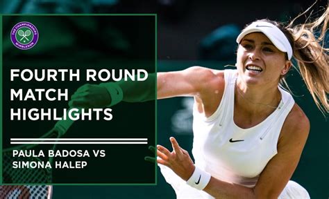 Paula Badosa vs Simona Halep | Match Highlights | Wimbledon 2022 - VCP ...