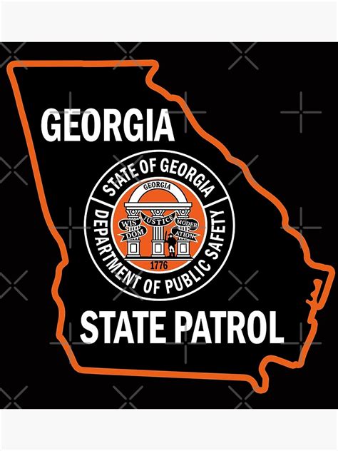 "Georgia State Patrol - Trooper - Police - patch - badge- shield" Poster for Sale by Osprey34 ...