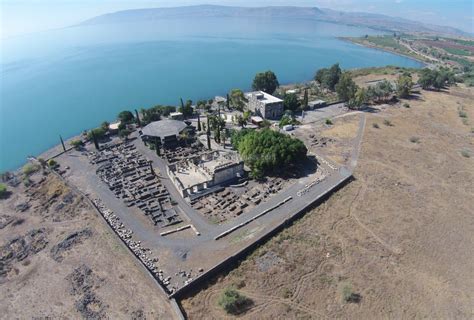 Capernaum, Sea of Galilee, Israel | Dronestagram