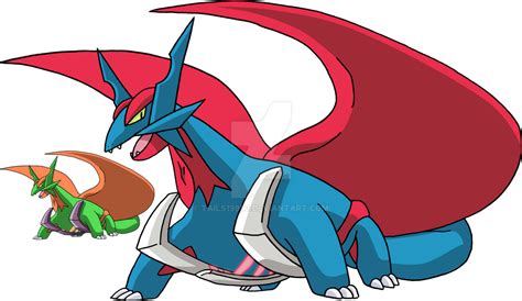 373 - Mega Salamence by Tails19950 on DeviantArt