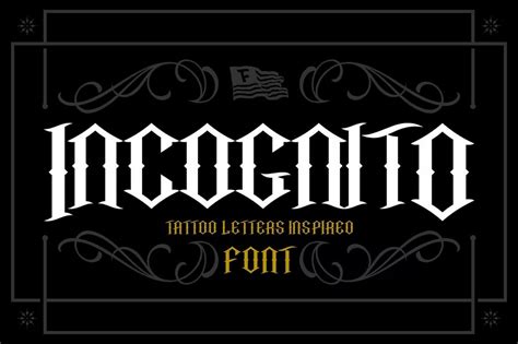 Tattoo Lettering Fonts For Men